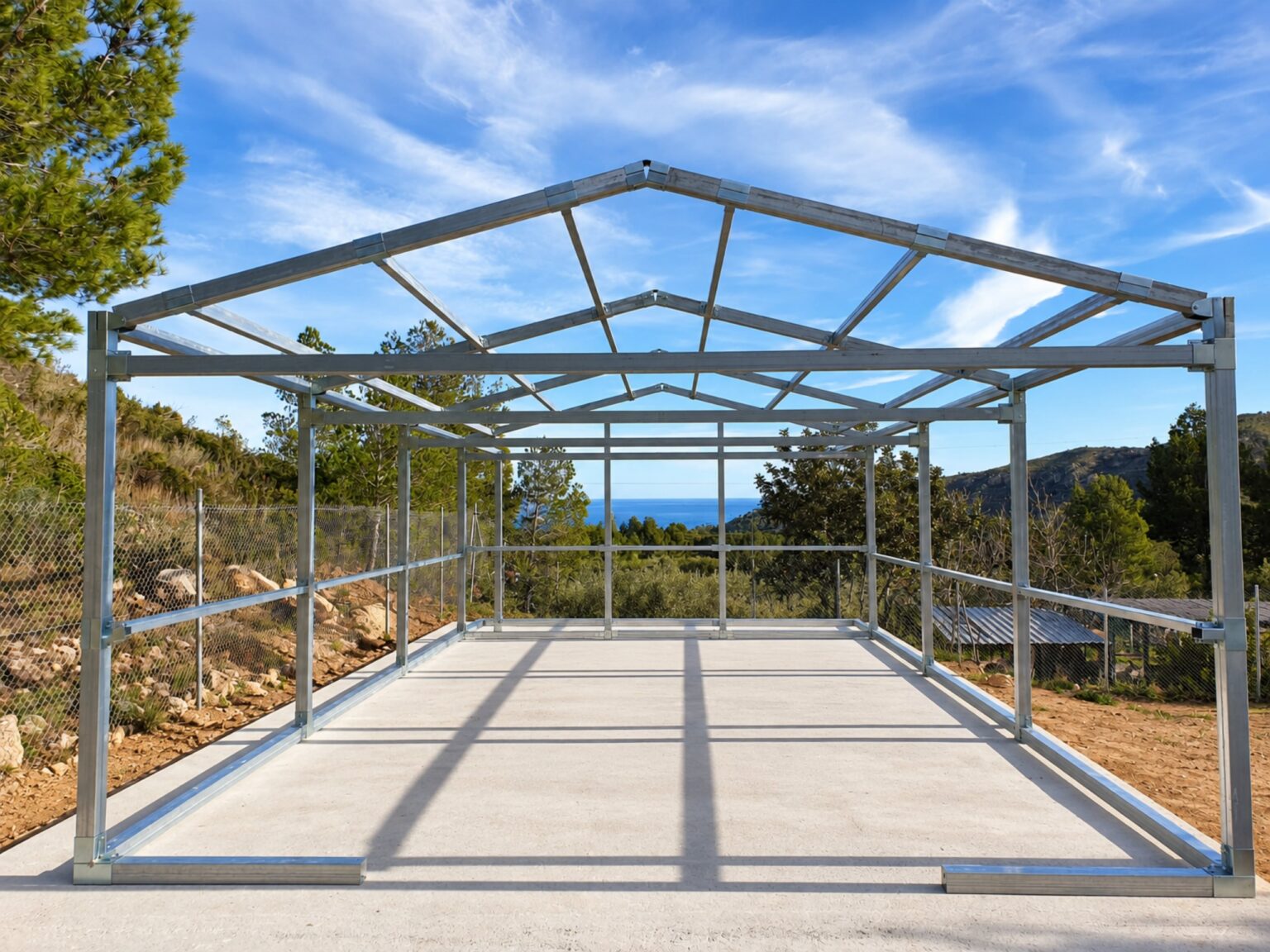 Estructuras metálicas con uniones atornilladas 1 Estructura metalica atornillada starmodul vistas mar